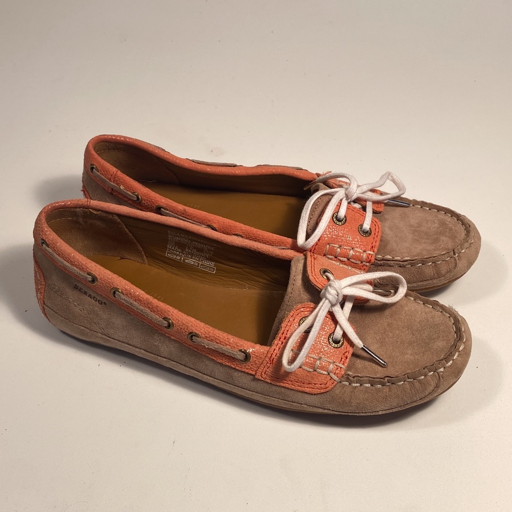 Sebago Bala Suede Boat Shoes Women 9 M